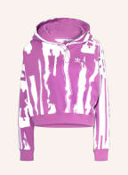 adidas Originals Oversized-Hoodie, Farbe: FUCHSIA/ WEISS (Bild 1)