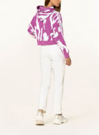 adidas Originals Oversized-Hoodie, Farbe: FUCHSIA/ WEISS (Bild 1)