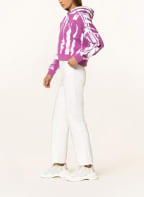 adidas Originals Oversized-Hoodie, Farbe: FUCHSIA/ WEISS (Bild 1)