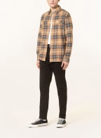 patagonia Flanellhemd FJORD Slim Fit , Farbe: CAMEL/ BLAU/ WEISS (Bild 1)