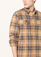 patagonia Flanellhemd FJORD Slim Fit , Farbe: CAMEL/ BLAU/ WEISS (Bild 1)