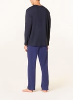 SCHIESSER Pajamas ESSENTIALS NIGHTWEAR, Color: DARK BLUE (Image 1)