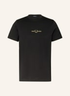 FRED PERRY T-shirt, Color: BLACK/ GOLD (Image 1)