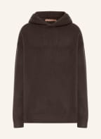 Acne Studios Knit hoodie with cashmere , Color: DARK BROWN (Image 1)