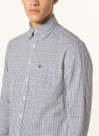 FYNCH-HATTON Hemd Regular Fit, Farbe: BLAU/ COGNAC (Bild 1)