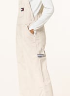 TOMMY JEANS Cord-Latzhose , Farbe: CREME (Bild 1)