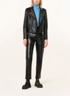 BOSS Leather jacket SAKINA, Color: BLACK (Image 1)