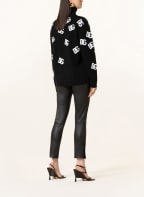 DOLCE & GABBANA Turtleneck sweater, Color: BLACK/ WHITE (Image 1)