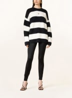 DOLCE & GABBANA Alpaca sweater, Color: BLACK/ WHITE (Image 1)