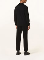 FEDELI Knit polo shirt, Color: BLACK (Image 1)