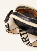 STELLA McCARTNEY Crossbody bag with teddy, Color: BLACK (Image 1)