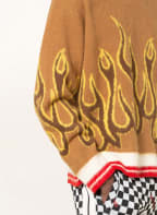 Palm Angels Sweater, Color: LIGHT BROWN (Image 1)