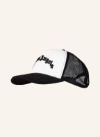 Palm Angels Cap, Color: BLACK/ CREAM (Image 1)