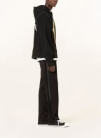 Palm Angels Oversized hoodie, Color: BLACK/ YELLOW (Image 1)
