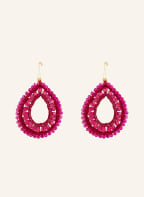 LOTT.gioielli Ohrhänger CHARLOTTE, Farbe: GOLD/ FUCHSIA (Bild 1)