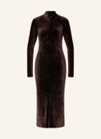 GESTUZ Samtkleid VELVIA, Farbe: DUNKELBRAUN (Bild 1)