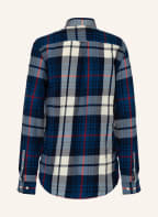 GANT Flanellhemd Relaxed Fit , Farbe: DUNKELBLAU/ CREME/ ROT (Bild 1)