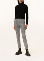 Joseph Ribkoff Jeans mit Schmucksteinen, Farbe: GRAU/ DUNKELGRAU (Bild 1)