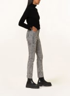 Joseph Ribkoff Jeans mit Schmucksteinen, Farbe: GRAU/ DUNKELGRAU (Bild 1)