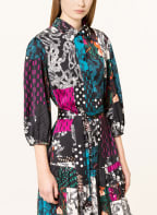 Joseph Ribkoff Kleid mit 3/4-Arm, Farbe: SCHWARZ/ PETROL/ FUCHSIA (Bild 1)