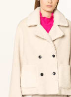 Princess GOES HOLLYWOOD Kunstfell-Jacke zum Wenden, Farbe: ECRU (Bild 1)