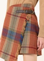 POLO RALPH LAUREN Wrap skirt , Color: DARK ORANGE/ BLUE/ GREEN (Image 1)