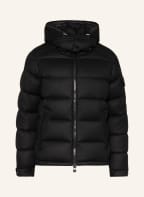 MONCLER Daunenjacke MONTGENEVRE mit abnehmbarer Kapuze, Farbe: SCHWARZ (Bild 1)