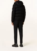 MONCLER Daunenjacke MONTGENEVRE mit abnehmbarer Kapuze, Farbe: SCHWARZ (Bild 1)