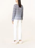 EMPORIO ARMANI Cashmere-Pullover, Farbe: WEISS/ BLAU (Bild 1)