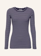 ESPRIT Longsleeve, Farbe: DUNKELBLAU/ WEISS (Bild 1)