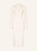 PATRIZIA PEPE Strickkleid mit Cut-outs, Farbe: CREME (Bild 1)