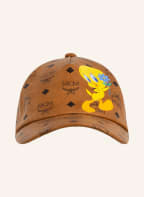MCM Cap in Lederoptik, Farbe: COGNAC (Bild 1)
