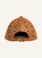 MCM Cap in Lederoptik, Farbe: COGNAC (Bild 1)