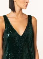 RIANI Kleid mit Pailletten , Farbe: DUNKELGRÜN (Bild 1)