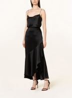 POLO RALPH LAUREN Satin skirt, Color: BLACK (Image 1)