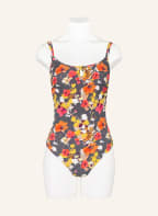 Lidea Underwire swimsuit POPPY, Color: KHAKI/ YELLOW/ RED (Image 1)