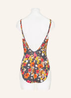 Lidea Underwire swimsuit POPPY, Color: KHAKI/ YELLOW/ RED (Image 1)