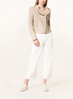 SCHYIA Lederjacke, Farbe: BEIGE (Bild 1)