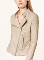 SCHYIA Lederjacke, Farbe: BEIGE (Bild 1)