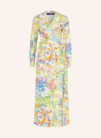RALPH LAUREN Collection Wickelkleid , Farbe: WEISS/ HELLGRÜN/ GELB (Bild 1)
