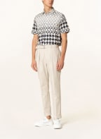 TED BAKER Kurzarm-Hemd BERGOLT Regular Fit, Farbe: ECRU/ SCHWARZ (Bild 1)