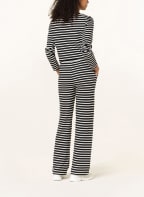 Juvia Sweatpants CHARLY, Color: BLACK/ WHITE (Image 1)