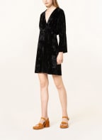 SANDRO Samtkleid, Farbe: SCHWARZ (Bild 1)