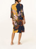 mey Nightgown series NOELIA with 3/4 sleeves, Color: DARK BLUE/ DARK YELLOW/ PURPLE (Image 1)