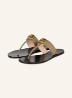 GUCCI Zehentrenner GG MARMONT, Farbe: MUD (Bild 1)