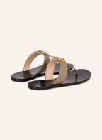 GUCCI Zehentrenner GG MARMONT, Farbe: MUD (Bild 1)