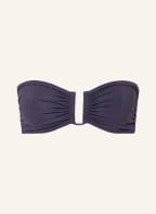 ERES Bandeau bikini top SHOW, Color: DARK BLUE (Image 1)