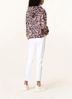 BOSS Hoodie ELIA, Farbe: DUNKELLILA/ ROSA/ BEIGE (Bild 1)