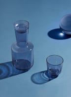 MUUTO Set of 2 drinking glasses RAISE, Color: BLUE (Image 1)