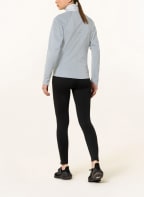 ASICS Running jacket WINTER RUN, Color: LIGHT GRAY/ WHITE (Image 1)